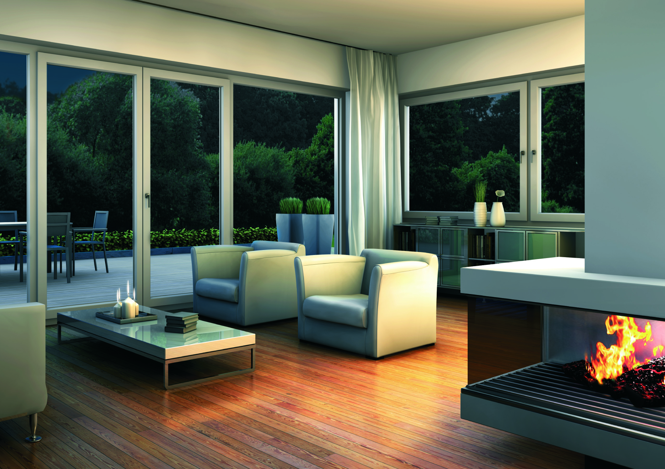 Very good insulation values for state-of-the-art building requirements