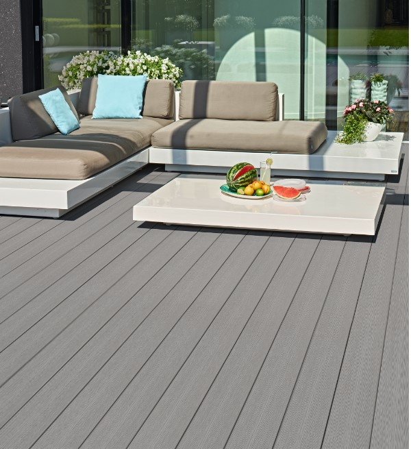 Majestic Massive Pro Terrace Plank Made Of Twinson With Pvc